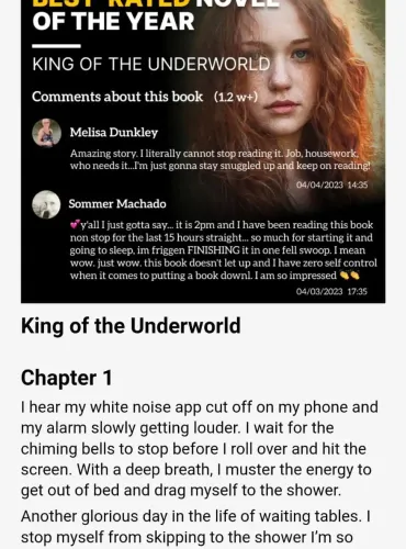 King of the Underworld by RJ Kane Novel